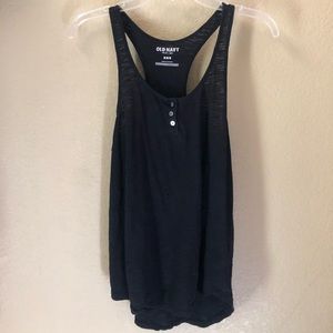 Old Navy Loose Black Tank Top